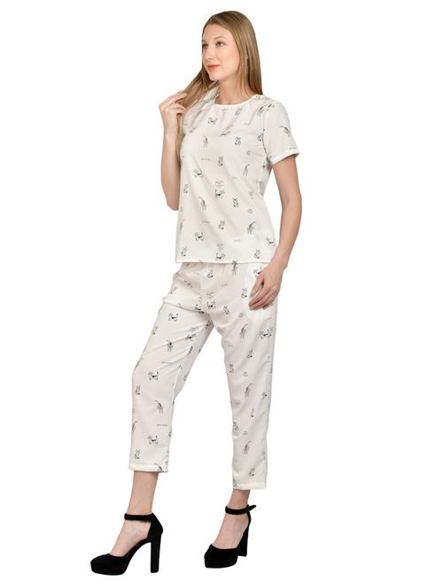 round neck printed set - 17650081 - Very Small Image - 1