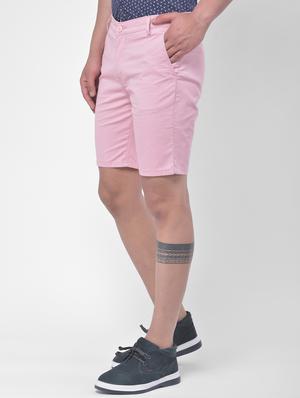 pink solid bermuda short - 17650215 - Standard Image - 2