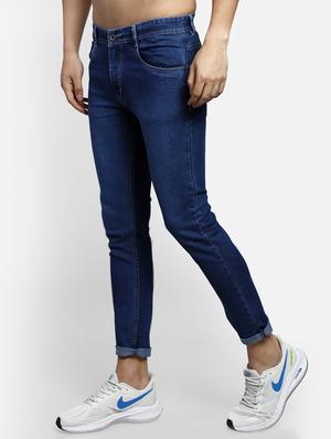 blue light washed denim jeans - 17650218 - Standard Image - 2