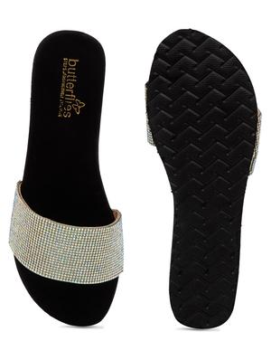 butterflies steps latest collection, comfortable wedges sandal for women's & girl's(silver)(ghs-0084slv-s3) - 17650463 - Standard Image - 4