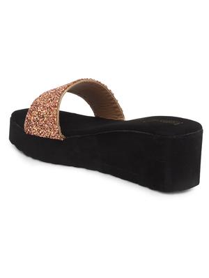 butterflies steps latest collection, comfortable wedges sandal for women's & girl's(rose gold)(ghs-0086rgd-s3) - 17650468 - Standard Image - 3