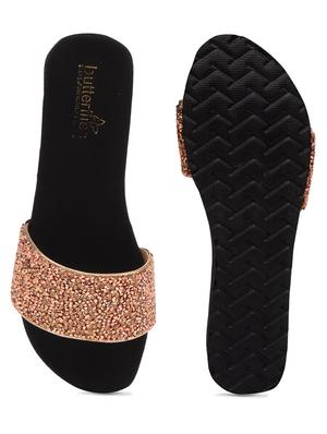 butterflies steps latest collection, comfortable wedges sandal for women's & girl's(rose gold)(ghs-0086rgd-s3) - 17650468 - Standard Image - 4
