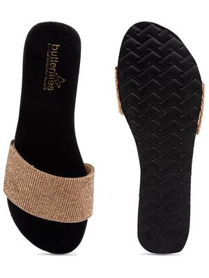 butterflies steps latest collection, comfortable wedges sandal for women's & girl's(copper)(ghs-0084cpr-s3) - 17650470 - Standard Image - 4