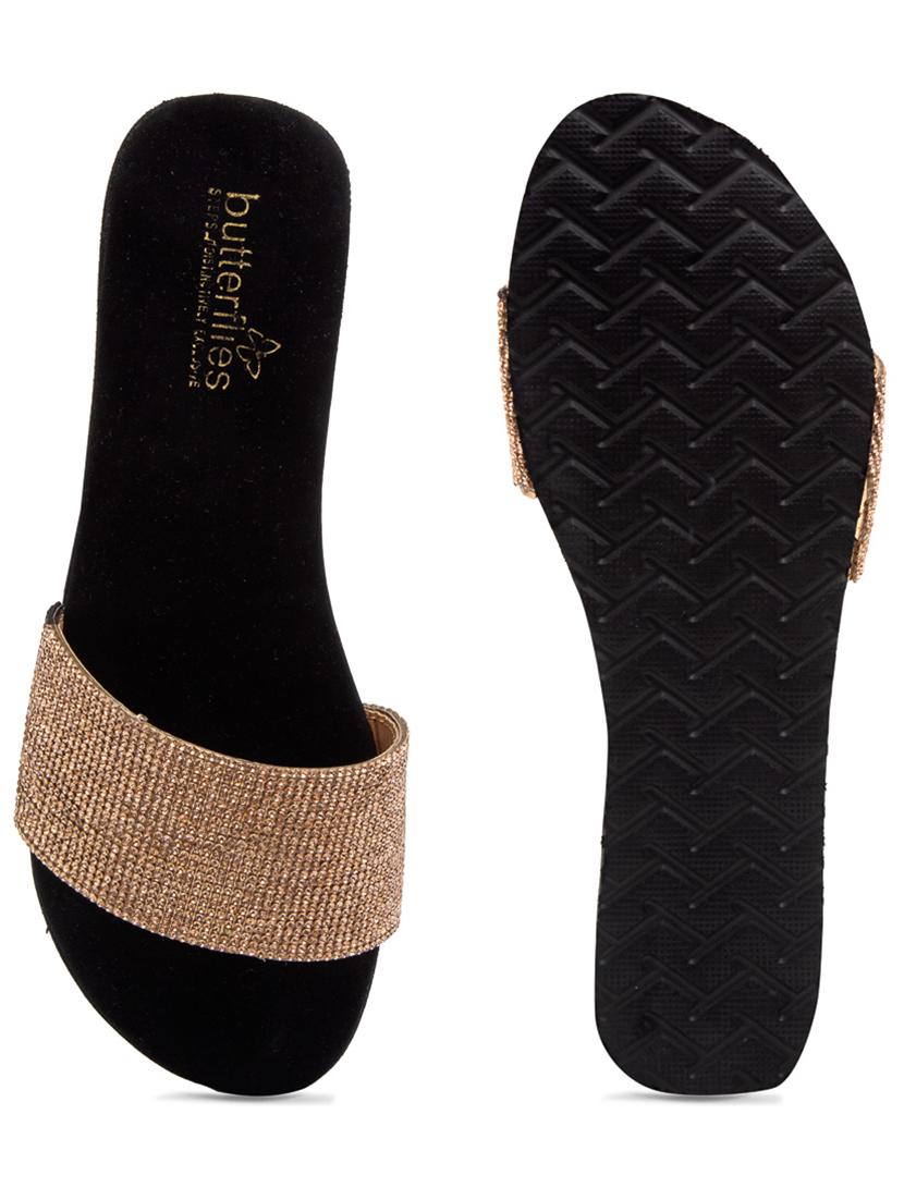 butterflies steps latest collection, comfortable wedges sandal for women's & girl's(copper)(ghs-0084cpr-s3) - 17650470 - Zoom Image - 4