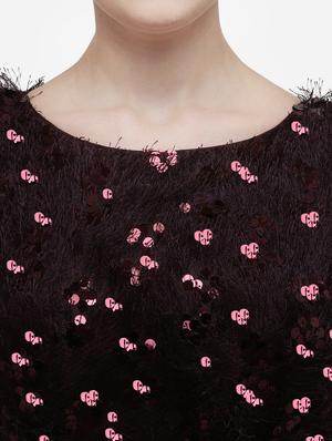 brown silk solid blouse - 17651159 - Standard Image - 4