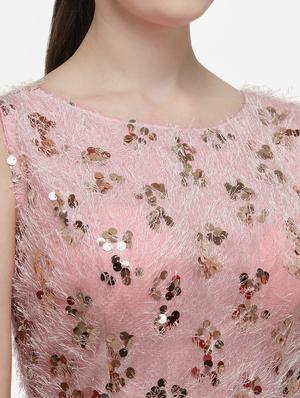pink silk solid blouse - 17651161 - Standard Image - 4