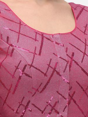 pink cotton embroidered blouse - 17651212 - Standard Image - 4