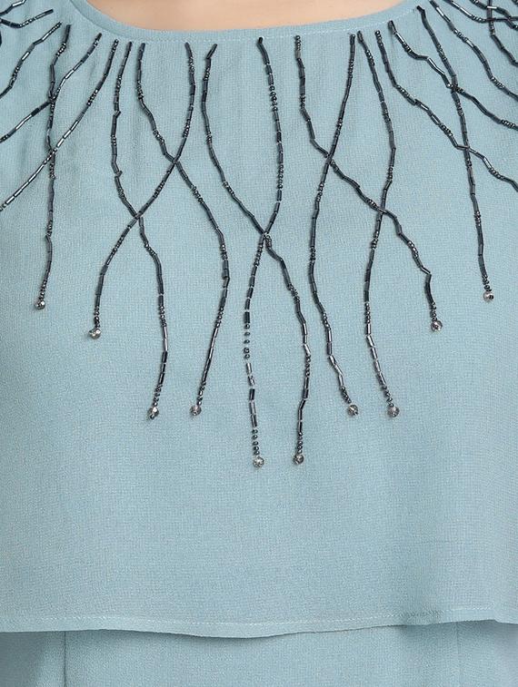 round neck embellished dress - 17651663 - Zoom Image - 4