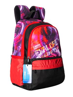 red polyester backpack - 17652263 - Standard Image - 4