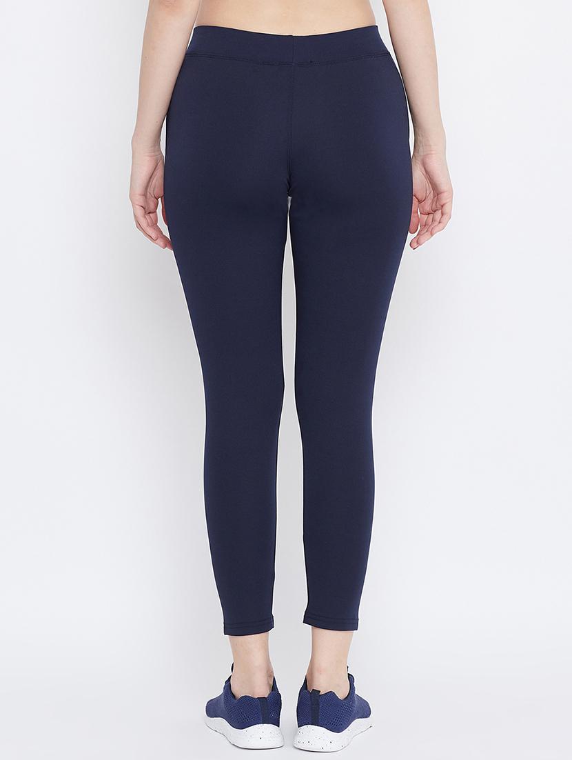 navy blue polyester track pants - 17652853 - Zoom Image - 3