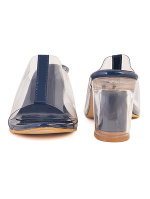 blue tpu slip on sandals - 17652999 - Standard Image - 3