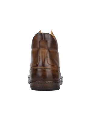 tan leather lace up boots - 17653343 - Standard Image - 4