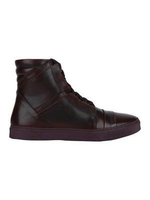 brown leather lace up boots - 17653348 - Standard Image - 2