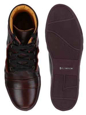 brown leather lace up boots - 17653348 - Standard Image - 5
