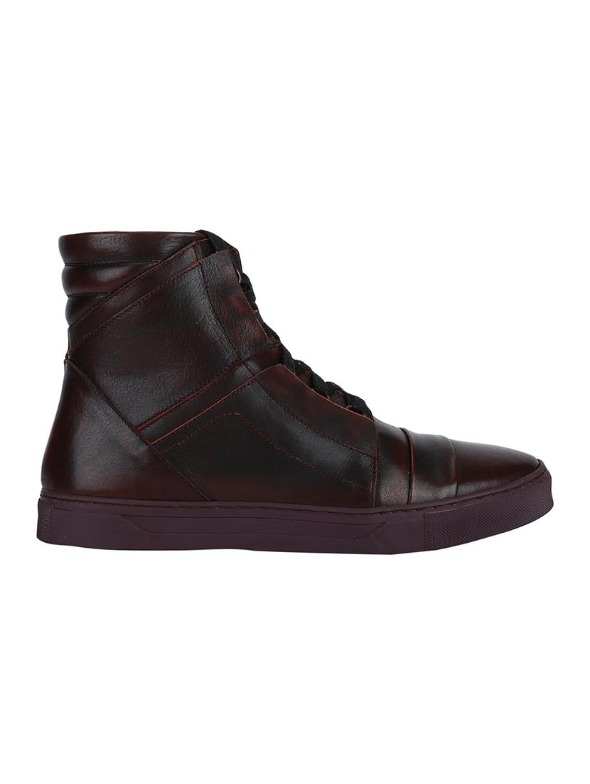 brown leather lace up boots - 17653348 - Zoom Image - 2