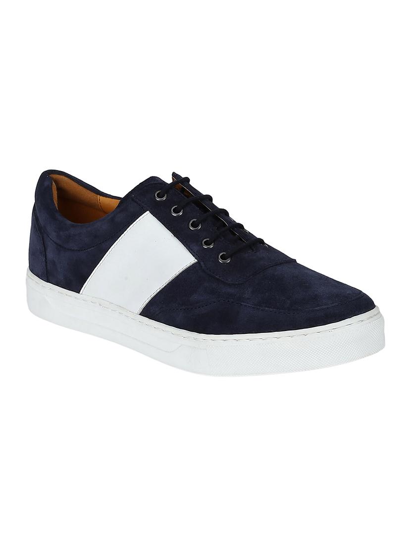 blue colored lace up sneaker - 17653378 - Zoom Image - 1