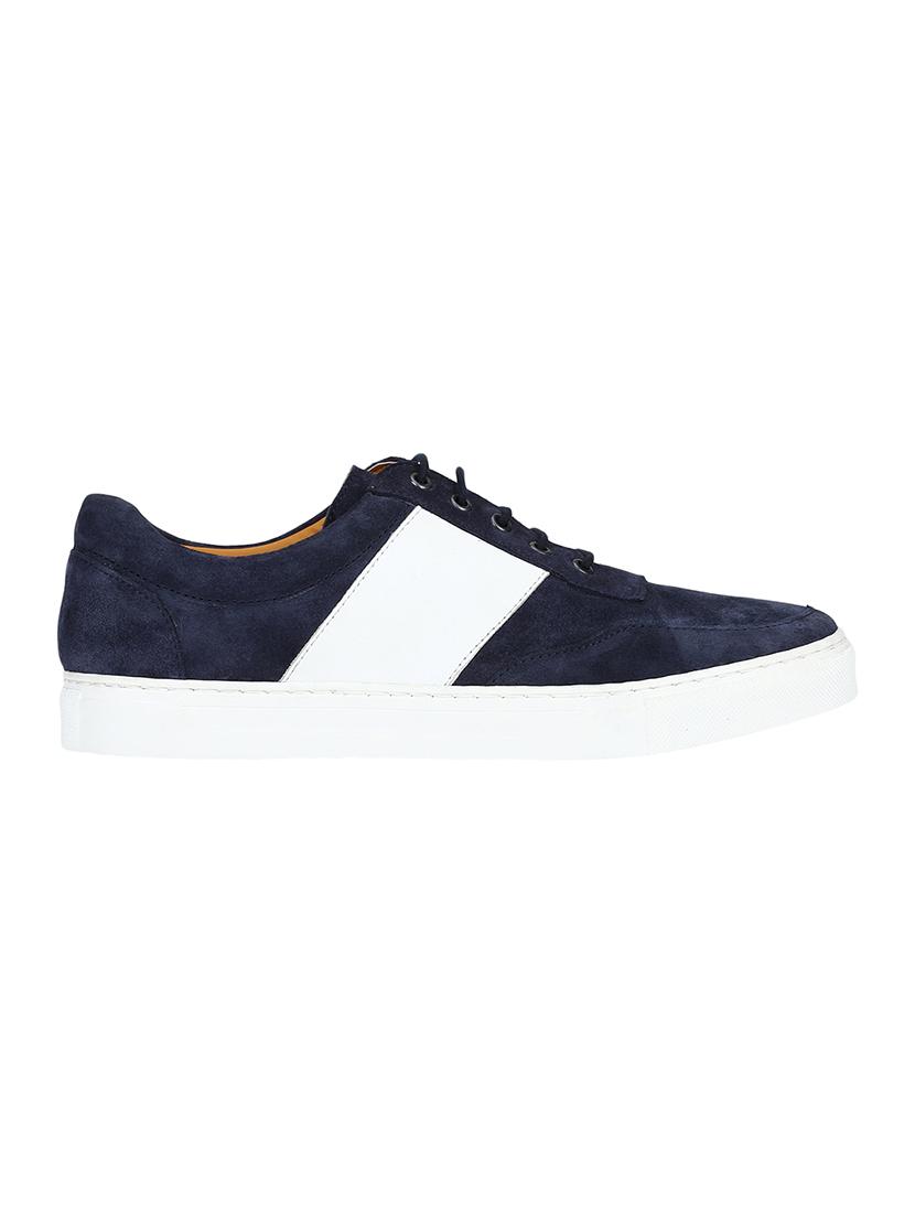blue colored lace up sneaker - 17653378 - Zoom Image - 2