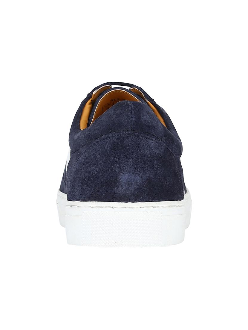 blue colored lace up sneaker - 17653378 - Zoom Image - 4