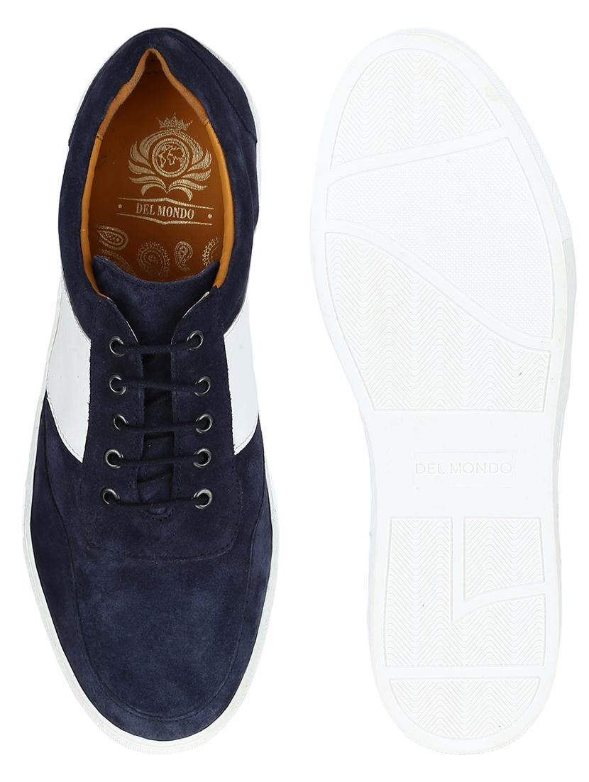 blue colored lace up sneaker - 17653378 - Zoom Image - 5