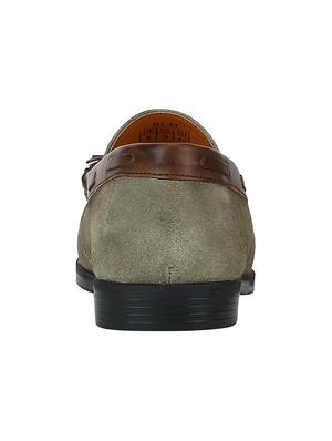 grey colored slip on loafer - 17653420 - Standard Image - 4