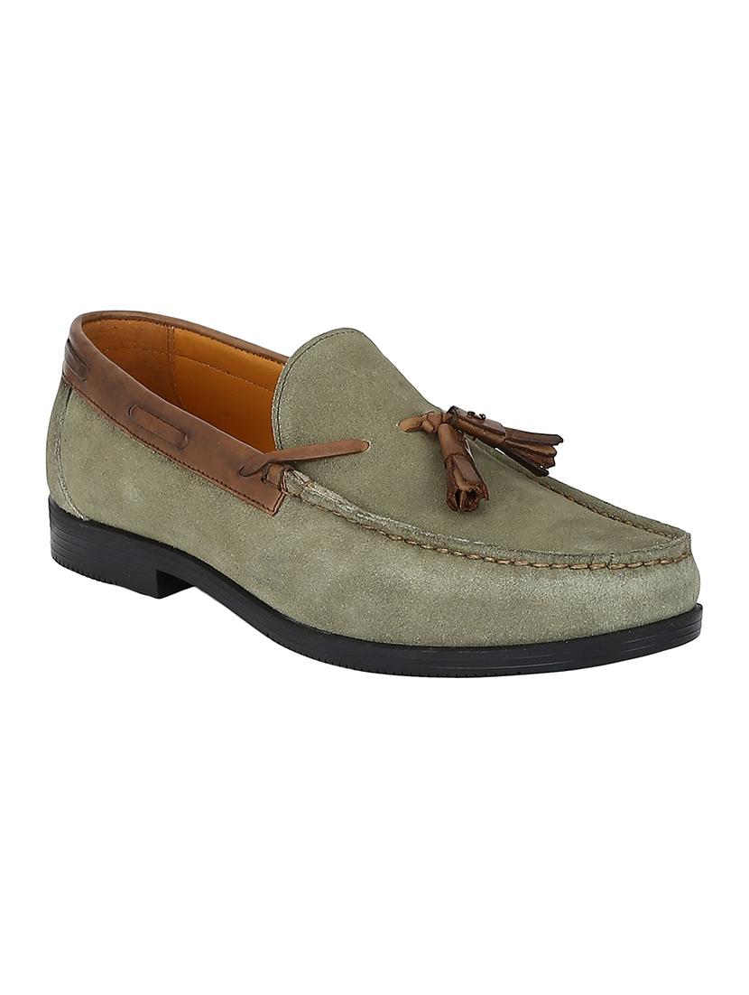 grey colored slip on loafer - 17653420 - Zoom Image - 1