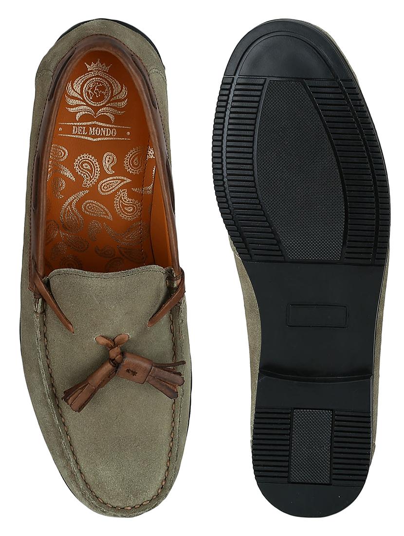 grey colored slip on loafer - 17653420 - Zoom Image - 5