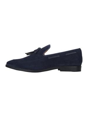 blue suede slip on loafers - 17653484 - Standard Image - 3