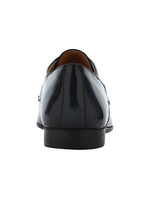 black colored lace-up derby - 17653530 - Standard Image - 3