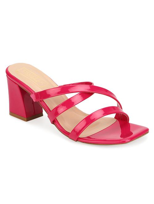 pink patent leather slip on sandals - 17653661 - Standard Image - 1