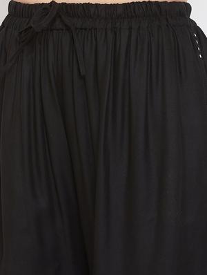 black rayon palazzos - 17653847 - Standard Image - 5