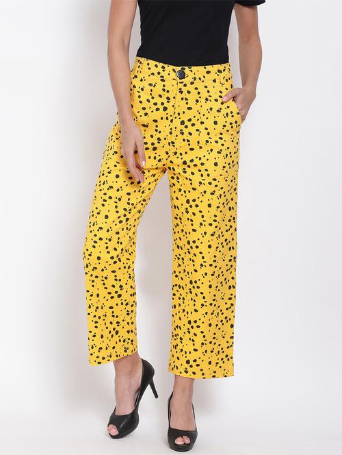high rise flat front trouser - 17655105 - Standard Image - 1