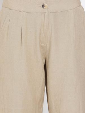 high rise cropped trouser - 17655107 - Standard Image - 5