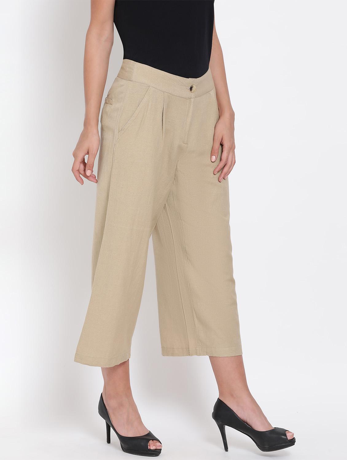 high rise cropped trouser - 17655107 - Zoom Image - 2
