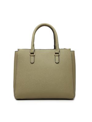 green leatherette (pu) regular handbag - 17655351 - Standard Image - 2