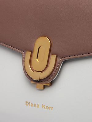 grey leatherette (pu) regular handbag - 17655362 - Standard Image - 4