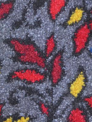 bianca soft-cotton bath mat with rubber back -1pc small (super dry) abstract-red/brown - 17655392 - Standard Image - 4