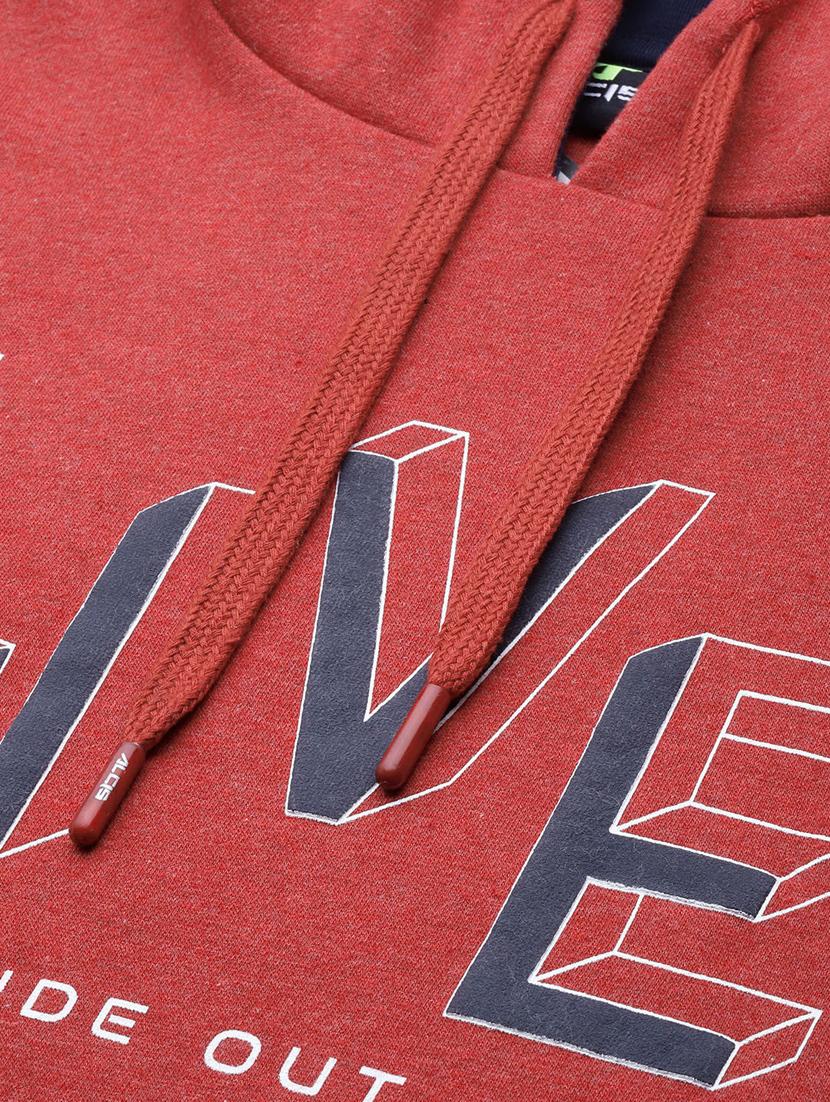 red printed sweatshirt - 17655685 - Zoom Image - 5