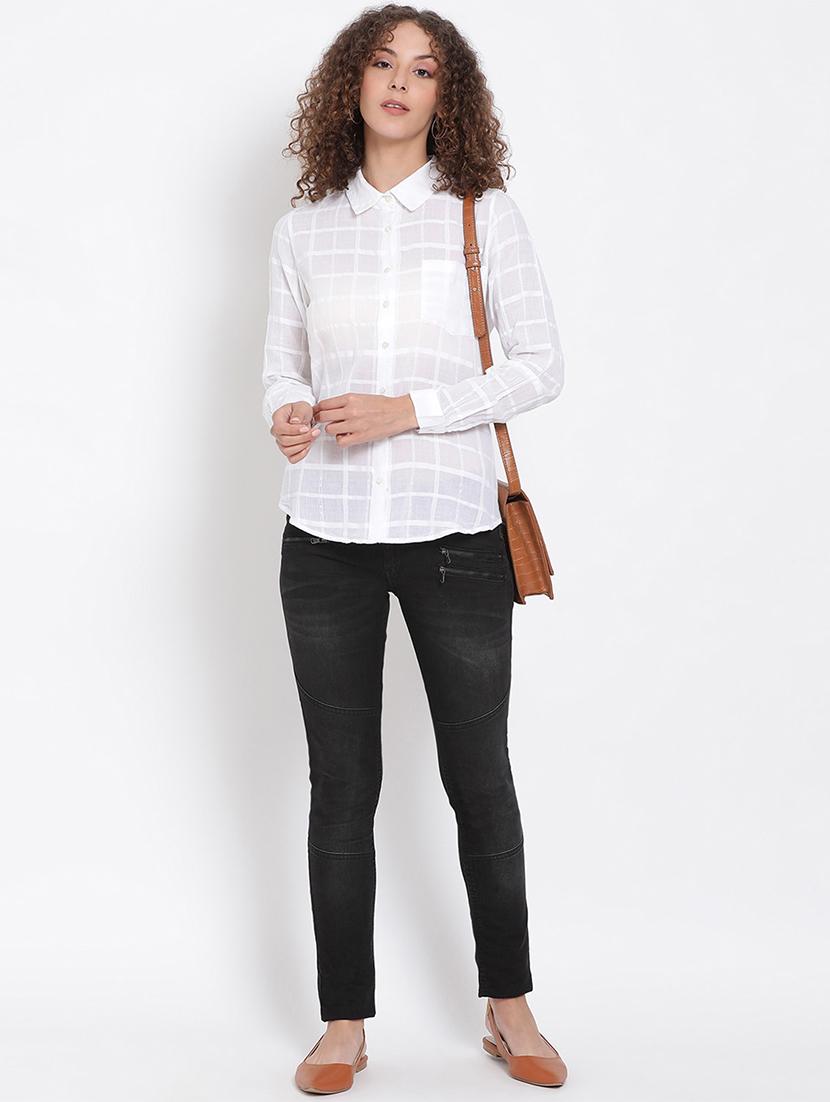 white self design shirt - 17655710 - Zoom Image - 4