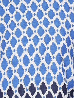 boat neck printed top - 17655720 - Standard Image - 5