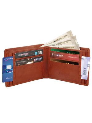 antique tan leather wallet - 17655947 - Standard Image - 3