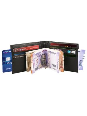 black leather wallet - 17655952 - Standard Image - 4