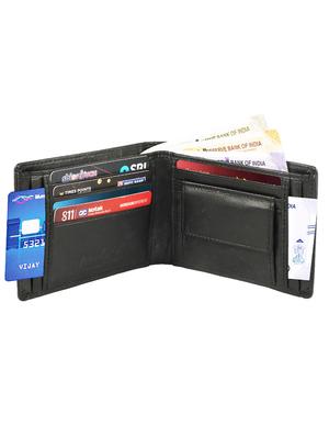 black leather wallet - 17655954 - Standard Image - 4