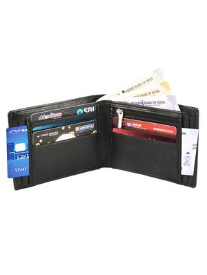 black leather wallet - 17655955 - Standard Image - 4