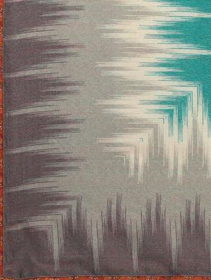 ikat printed saree with blouse - 17656398 - Standard Image - 4