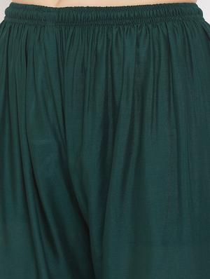 green rayon palazzos - 17656932 - Standard Image - 5