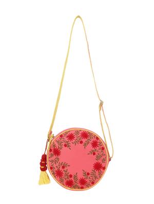 pink canvas regular sling bag - 17657538 - Standard Image - 5