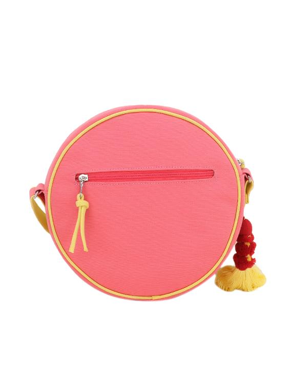 pink canvas regular sling bag - 17657538 - Zoom Image - 2