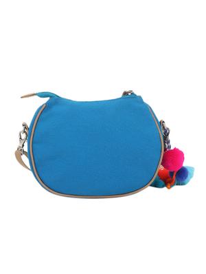blue canvas regular sling bag - 17657539 - Standard Image - 2