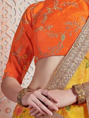 embellished flared lehenga - 17658233 - Standard Image - 2