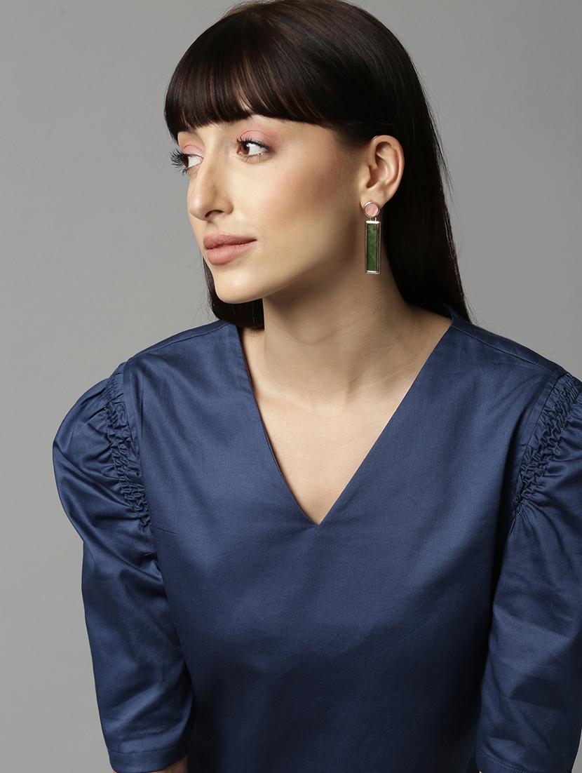 puff sleeved sheath dress - 17658436 - Zoom Image - 3